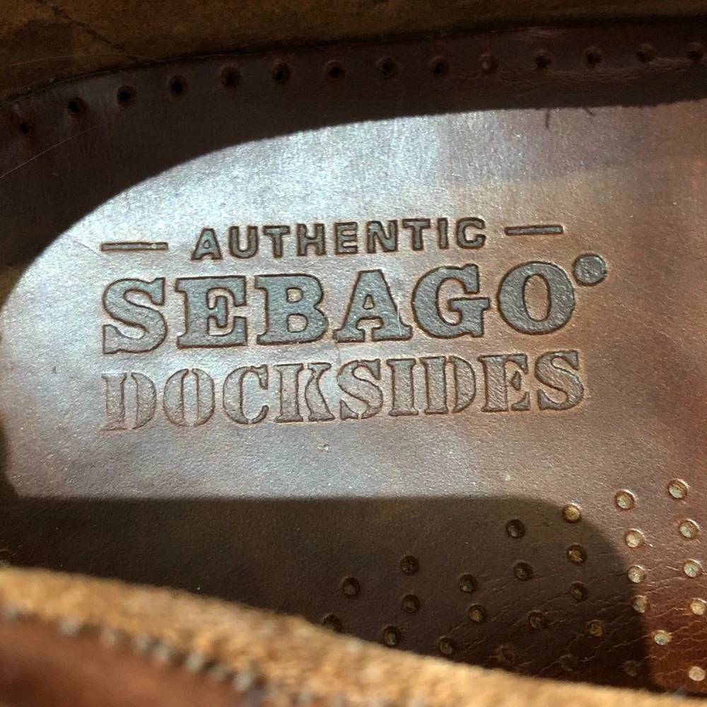 Sebago Classic Joe Men’s Boat Shoes Size 12w in Preloved Condition!